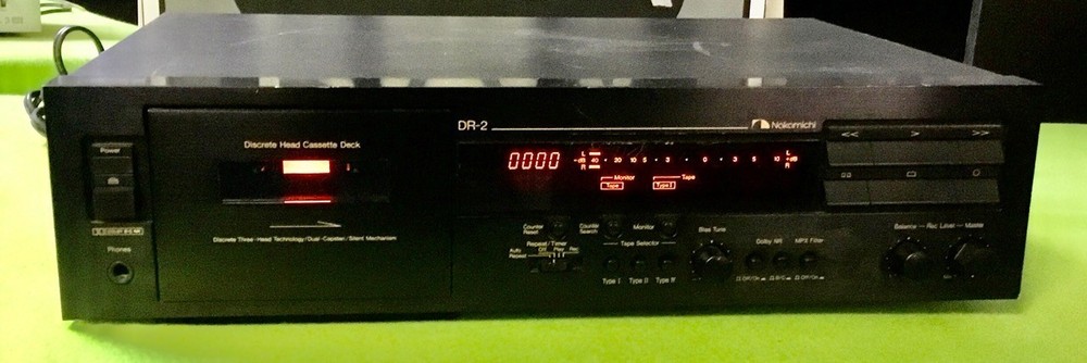NAKAMICHI DR 2 3-Head Cassette Deck . Professionally Serviced. Tested.