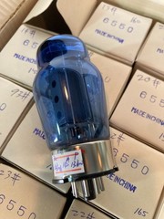 6550 Vaccuum Tubes – Matched Pairs – LineMach Blue Tubes – New in Box
