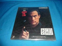 Steven Seagal ABOVE THE LAW Laser Disc 30 Days Warranty Fast Shipping