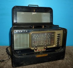 Zenith Transoceanic Radio Chassis 6L40 As-Is Parts Only #1