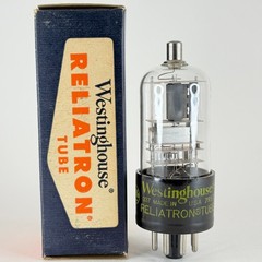 (1) Tested Westinghouse 6S8GT Tube with Box Date Code 7R17 6S8 GT Tube