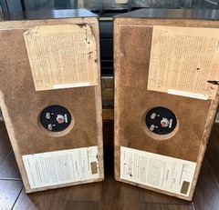 Acoustic Research AR-4x Vintage Speakers – Read Description – Work, Good Sound