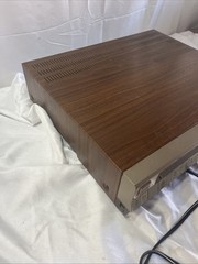 Vintage Wood Grain Zenith VR 3000 VCR Video Cassette Recorder Tested Works