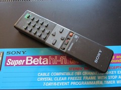 Sony SL-HF400 Super BetaMax VCR, beautiful works great! With manual and Remote