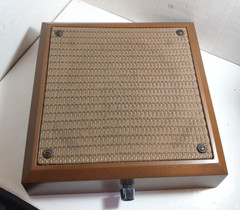 VINTAGE JW DAVIS HEAVY DUTY WALL MOUNT SPEAKER MODEL V8/AA1, FREE SHIPPING