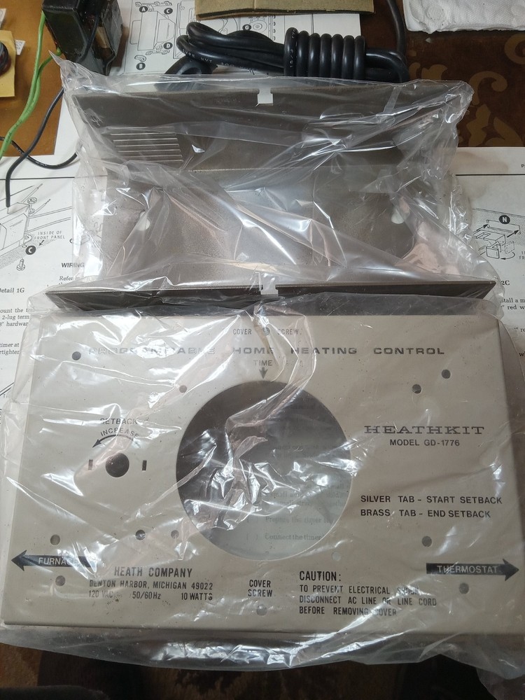 HEATHKIT PROGRAMMABLE HOME HEATING CONTROL UNIT MODEL GD-1776 UNBUILT
