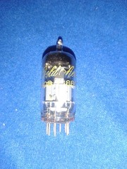 GOLD AERO 7308/E188CC AUDIO PREAMPLIFIER TUBE – STRONG – BALANCED – TV7 TESTED