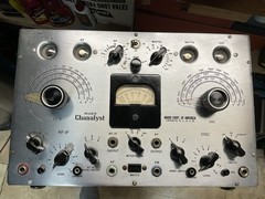 STUNNING RCA Rider Chanalyst Tube Radio Test Unit **VIDEO**