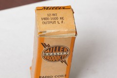 MILLER 12-W2 Transformer 1400-1600KC Output LF Vintage NOS