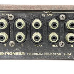 Pioneer U-24 Program Selector Audio Selector Stereo Audio Switching Unit