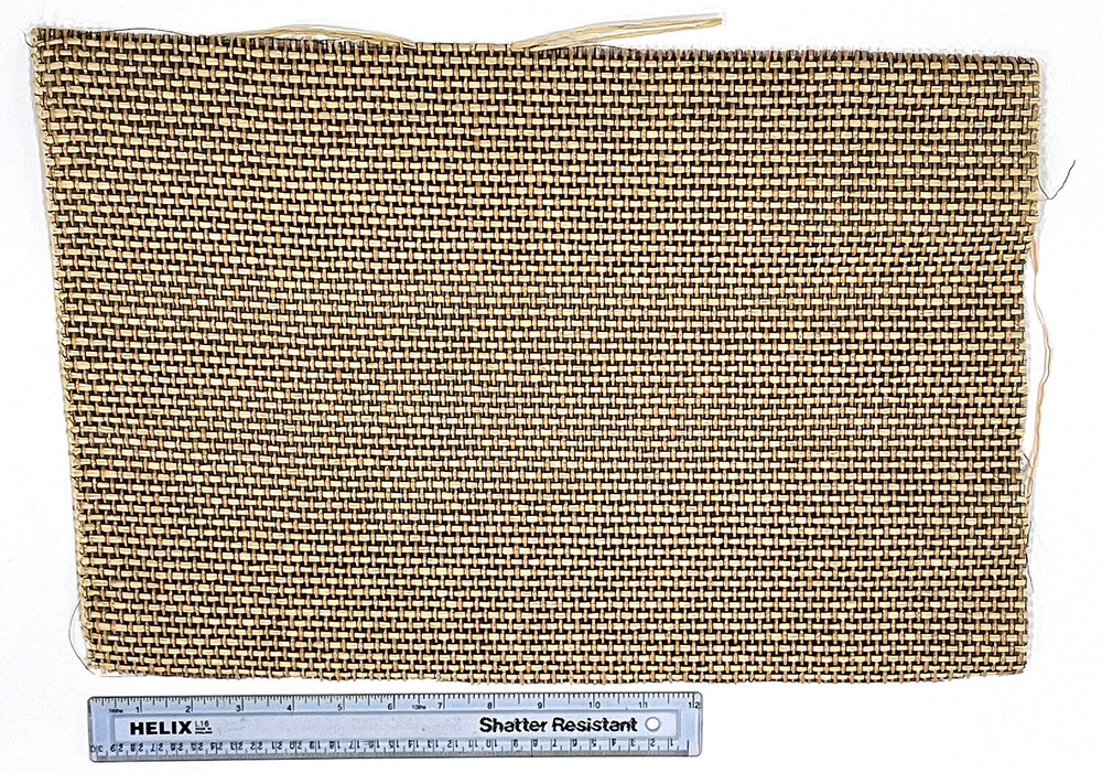 2 Vintage Acoustone Grille Cloths model 2438 18″ x 12″