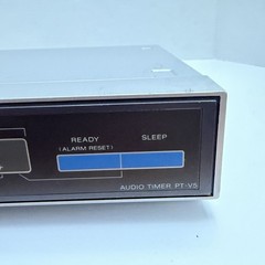 Sony PT-V5 Audio Program Timer Digital Clock Tested Working Japan Vintage