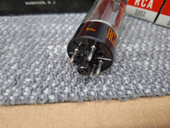 5AR4 GZ34 Vacuum Tube RCA NOS mullard great britain 4 notch