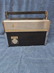 Zenith Trans-Oceanic FM-AM Multiband Royal 3000-1 Radio w/ Owner Manual