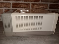 GE Spacemaker Color TV AM/FM Radio 7-7660A Portable 5′ Screen Vintage Working