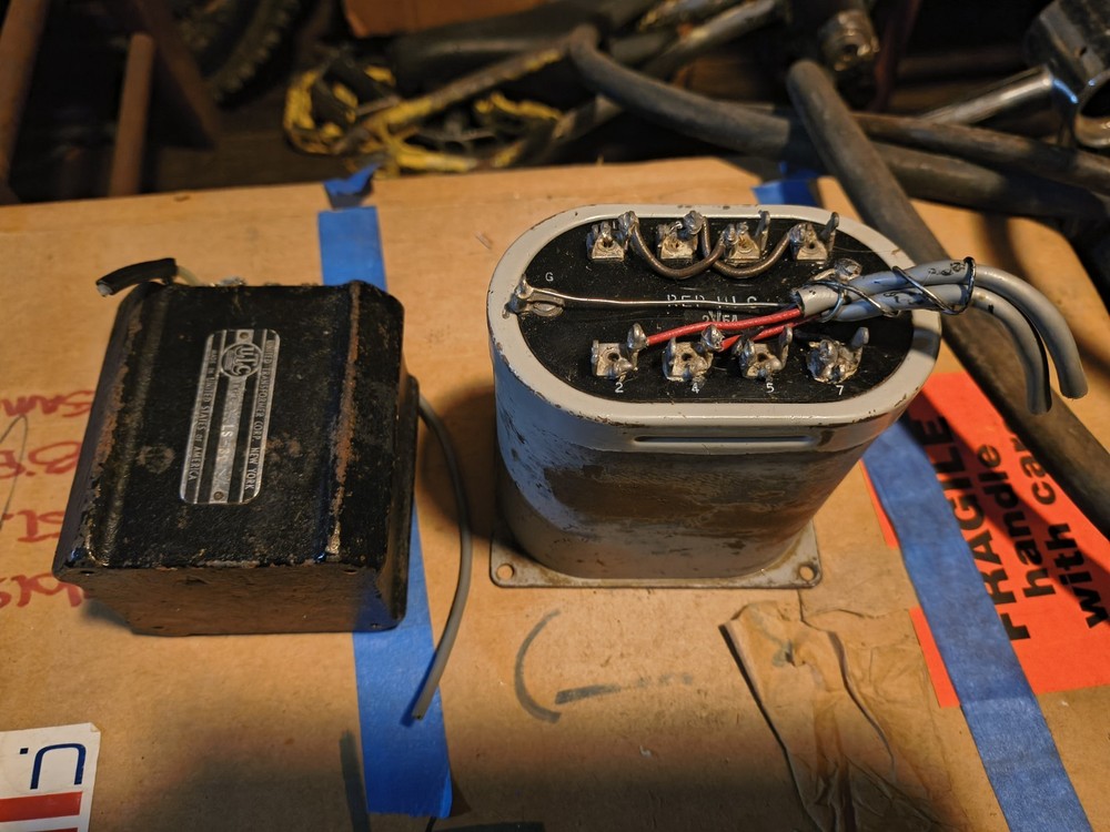 RARE! One(1) UTC LS-30 Output Transformer And One(1) Western Electric Rep 111C