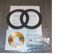 Infinity RS 125, Reference E-L, 5″ Speaker Foam Surround Woofer Repair Kit