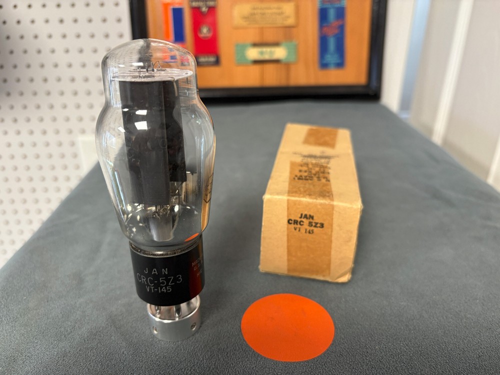 RCA JAN CRC VT-145 5Z3 – NOS NIB – 1944 Date Code – Amplitrex Tested