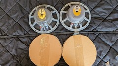 Vintage Pair JBL D-208 Loud Speakers 8 Ohms