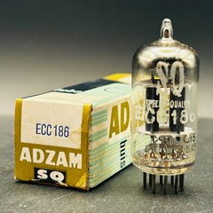 NOS Adzam SQ ECC186 Philips Heerlen Holland Tested Rare Audio Tube NIB
