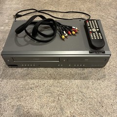 Magnavox MWD2205 VCR DVD Combo Player with Remote Tested and Working