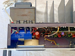 Phase Linear 400 Amplifier – w/120/240v Transformer – Works Well