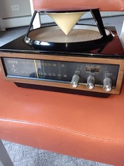 Vtgv1970’s ZENITH Circle Of Sound AM/FM Radio WORKS Model A424W MCM XLNT SHAPE