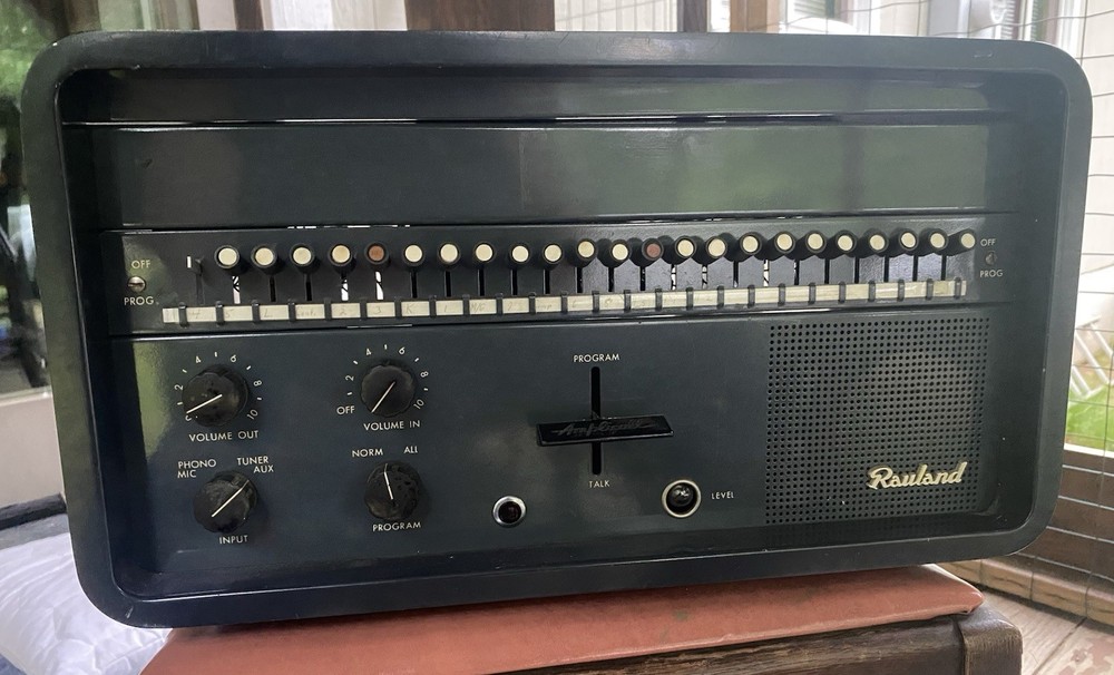1950S Rauland Twin 6V6 tube amplifier