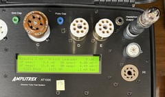 Two GE 6386 Tubes /Amplitrex Tested +100%/D Get /x3 Mica /Black P / Mid 1950’s