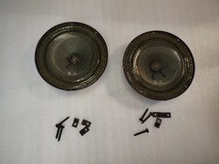 Electro Voice EVS-15B speakers midrange drivers, one pair