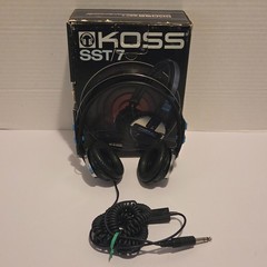Vintage Koss SST/7 Digital Ready Headphones ~ Works Good