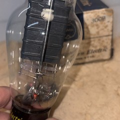 Western Electric 300B 1953 Single D Getter Vacuum Tube Amplitrex 97% New In Box