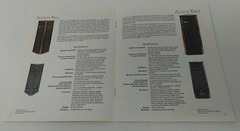 Vintage Allison 1 2 3 4 Speaker Brochure Pamphlet Booklet 1970’s