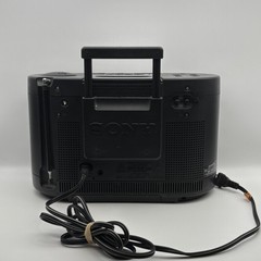 VTG Sony Mega Watchman TV AM FM Radio Cassette FD-555 TESTED WORKS GREAT-S