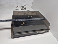 Vintage Zenith Record Player Turntable J9026W Plinth And Dustcover