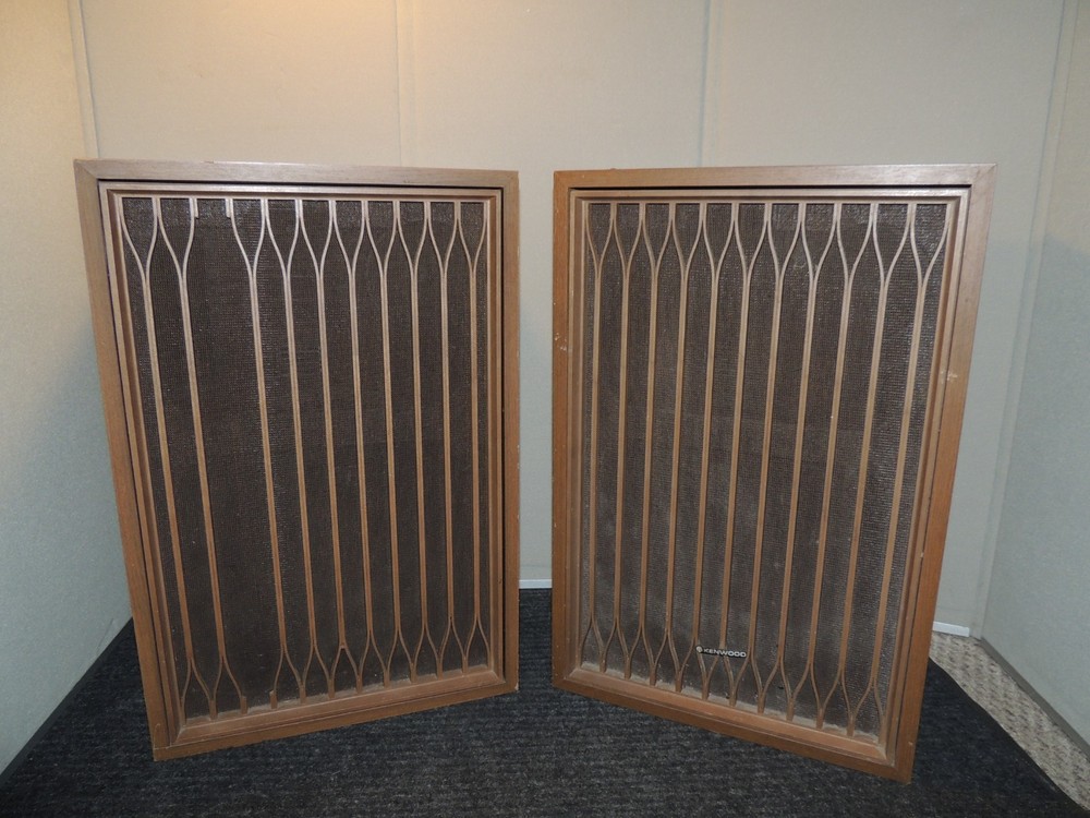 Vintage Kenwood KL-7070 Speakers Pair RARE *B*