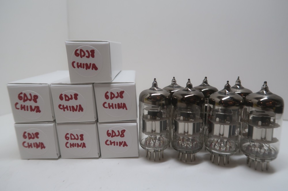 Tested NOS 1pc Vacuum Tube China 6DJ8 E88CC