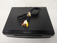 Zenith Model VRS428 VHS Player/Recorder w/AV Cables (No Remote) Tested/Works VCR