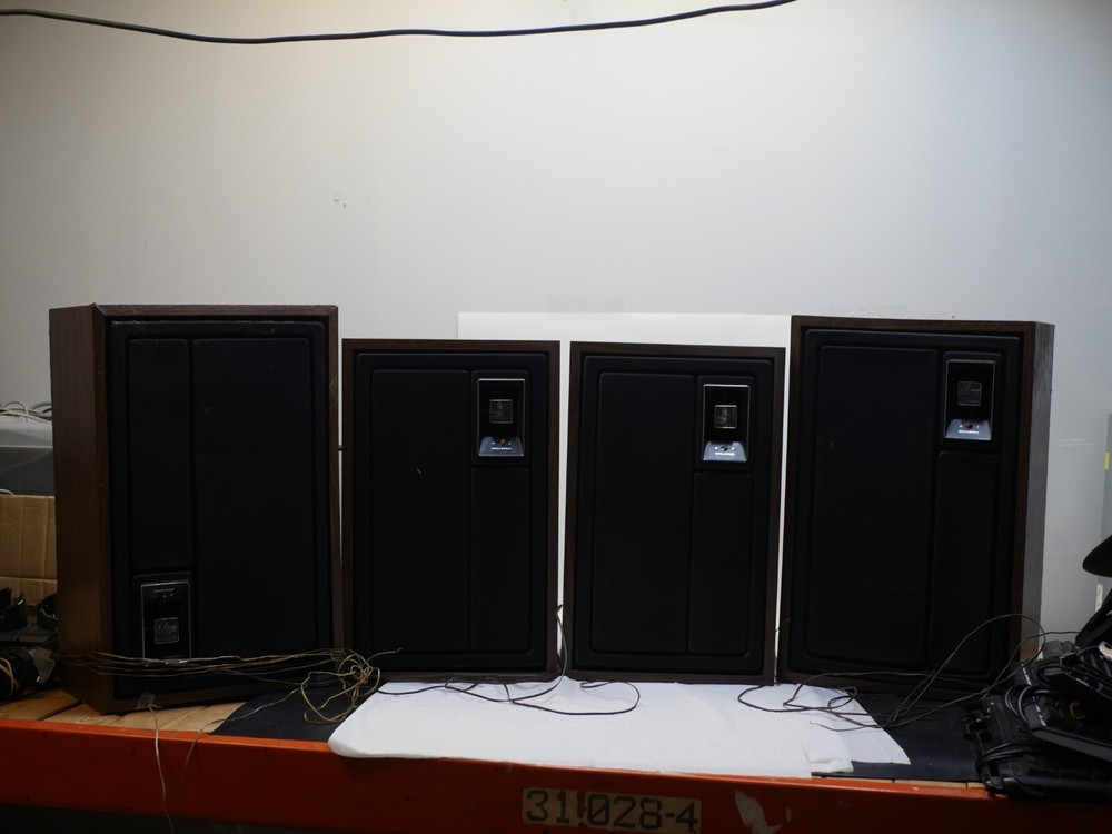 FULL Vintage ZENITH Allegro 2000 Speaker Set (4-Four speakers)- TESTED/WORKING