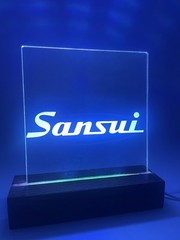 Sansui integrated Amplifier / Tube LED Sign