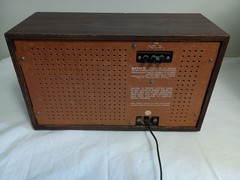 Vintage Sony ICF-9550W AM/FM Radio High Fidelity Sound Wood Case 1970’s Tested