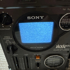 SONY FX-300 Jackal TV Cassette Corder AM FM Radio TV-FM-AM VCF FX300 Recorder