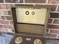 🍊Vintage 1960s Audiotronics Portable Reel to Reel Tape Player | Model 110 HELP