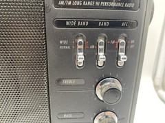 GE SUPERADIO 7-2887A General Electric Long Range AM/FM Super Radio Works