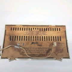 Zenith X318A AM/FM Tabletop Tube Radio Tested Working