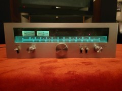 Kenwood KT-7500 AM-FM Stereo Tuner Vintage Silver Face Working Made in Japan
