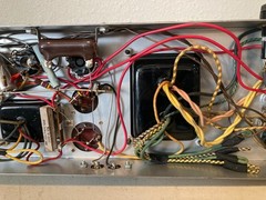 Vintage Hammond Tube Amplifier Chassis Project – Transformers, Sockets