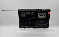Olympus Pearlcorder SR 501 Microcassette Recorder AM/FM Radio Read Please