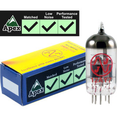12AY7, JJ Electronics, Apex Matched & Performance Tested, Preamp