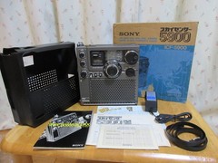 Excellent Reception Sony Icf-5900 Many Accessories